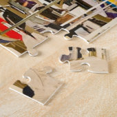 Puzzle "La Regatta" En Papier Coupé (Côté)