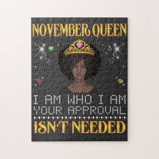 Puzzle la reine de novembre, qui est votre accord, n' a p