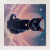 Puzzle La Reine Du Ciel De Chat Noir (Horizontal)