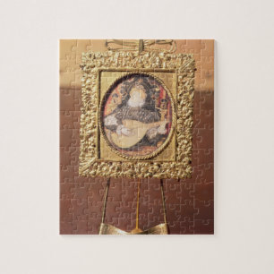 Puzzle La Reine Elizabeth I jouant le luth (inclusion