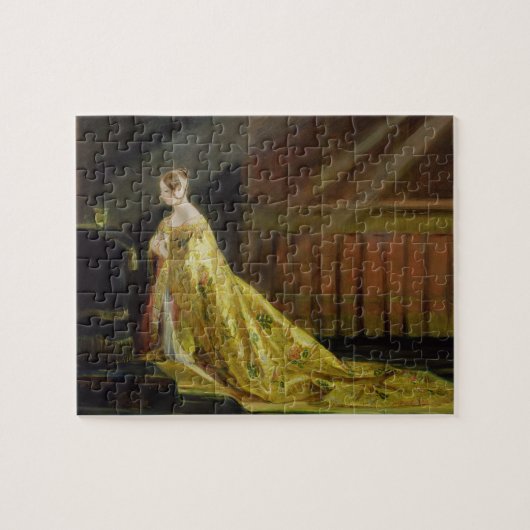 Puzzle La Reine Victoria dans sa robe longue de (Horizontal)