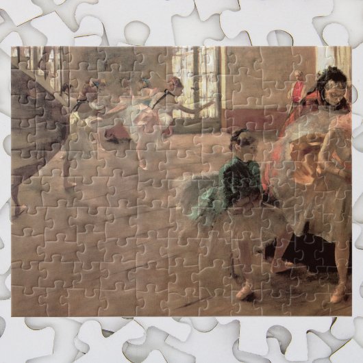 Puzzle La répétition d'Edgar Degas, Ballet Art Vintage
