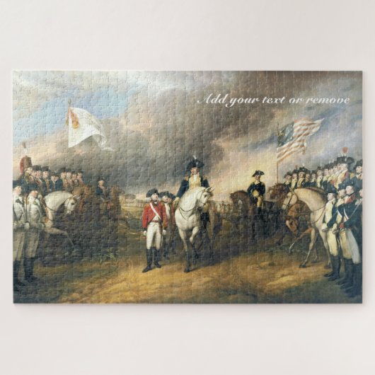 Puzzle La restitution de Lord Cornwallis à Yorktown, (Horizontal)