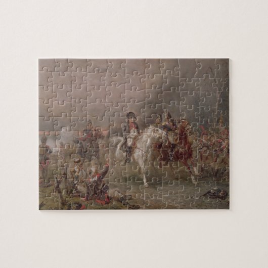 Puzzle La retraite du napoléon (huile sur la toile) (Horizontal)