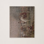 Puzzle La retraite du napoléon (huile sur la toile) (Vertical)