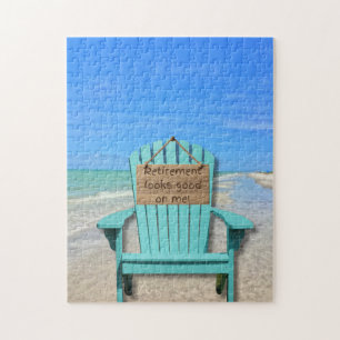 Puzzle La retraite me va bien ! Plage de l'île de Sanibel