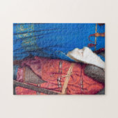 Puzzle La réunion Turret Stairs Peinture Frederic Burton (Horizontal)