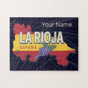 Puzzle La Rioja Espagne Région Rétro Vins Vins Vintages