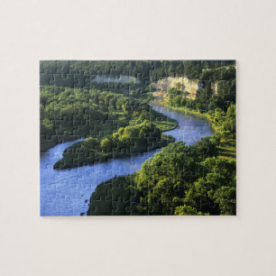 Puzzle La rivière Niobrara près de Valentine Nebraska