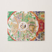 Puzzle La roue bouddhiste de la vie (Horizontal)