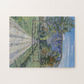 Puzzle La route vers Evordes (par Ferdinand Hodler) (Horizontal)