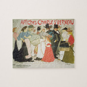 Puzzle "La rue", affiche pour l'imprimante Charles Verne