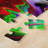 Puzzle La ruée de Noël.... (Côté)