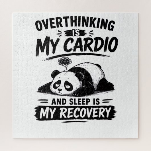 Puzzle La rumination est mon cardio (Vertical)