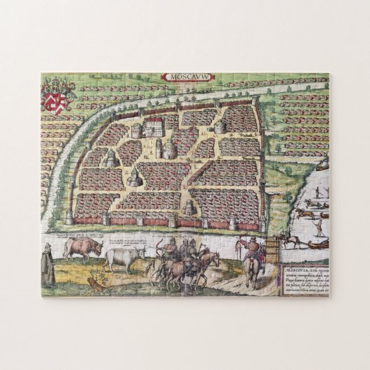 PUZZLE LA RUSSIE : MOSCOU, 1591 (Horizontal)