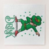 Puzzle la Saint-Patrick,Trèfle (Horizontal)