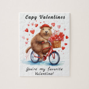 Puzzle La Saint Valentin des enfants Capybara