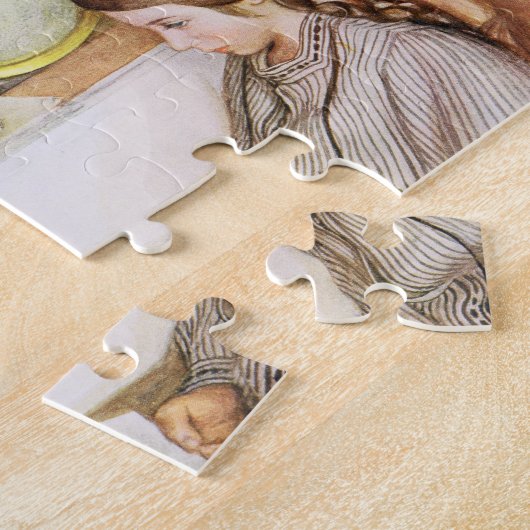 Puzzle La salle de lecture, pub. dans "Lasst Licht Hinin" (Côté)