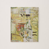 Puzzle La salle de travail, pub. dans "Lasst Licht Hinin" (Vertical)