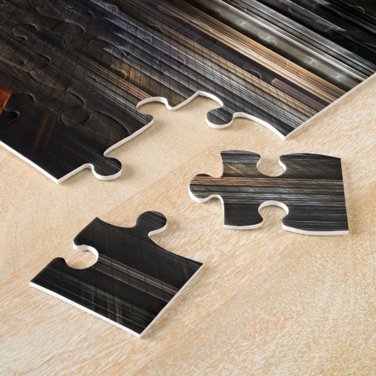 Puzzle La Salle du Trône L'art fractal (Côté)