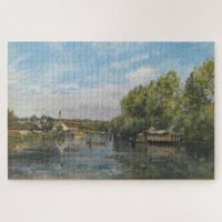 La Seine à Port-Marly (1872) – Camille Pissarro