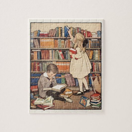 Puzzle La semaine du livre pour enfants par Jessie Willco (Vertical)