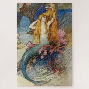 Puzzle « La Sirène » par Warwick Goble