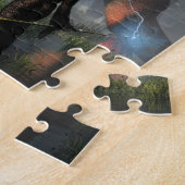 Puzzle La sorcellerie contre un dragon (Côté)