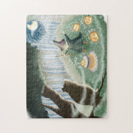 Puzzle "La sorcière " (Vertical)