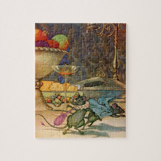 Puzzle La souris de ville et la souris de pays (Vertical)