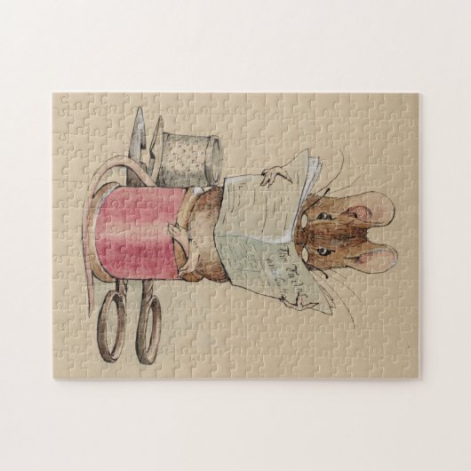 Puzzle La souris sur mesure (par Beatrix Potter) (Horizontal)