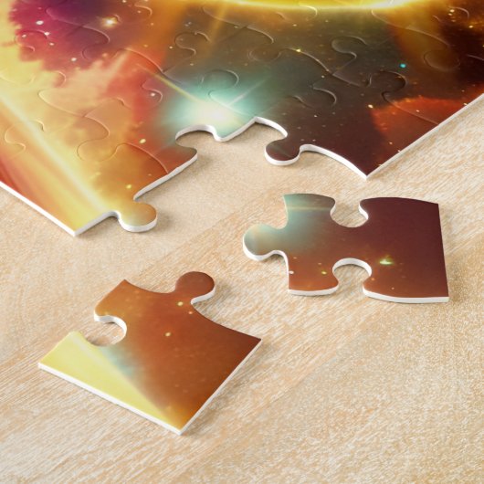 Puzzle La sphère explose profondément dans l'événement ga (Côté)