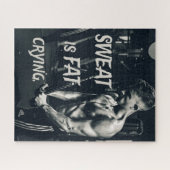 Puzzle La sueur est l'inspiration motivationnelle du mari (Horizontal)