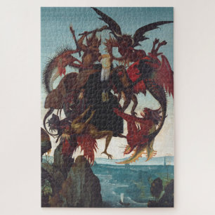 Puzzle La Tentation de saint Antoine par Michelangelo