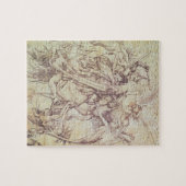 Puzzle La tentation de St Anthony (gravure) (Horizontal)