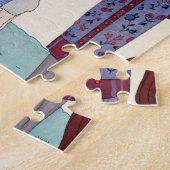 Puzzle La terre, 1925 (litho de couleur) (Côté)