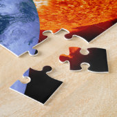Puzzle La terre, lune, et Sun (Côté)