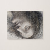 Puzzle La Tête de la Vierge par Léonard de Vinci (Horizontal)