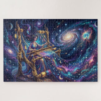Puzzle La Tisseuse Céleste : Tapisserie des Étoiles