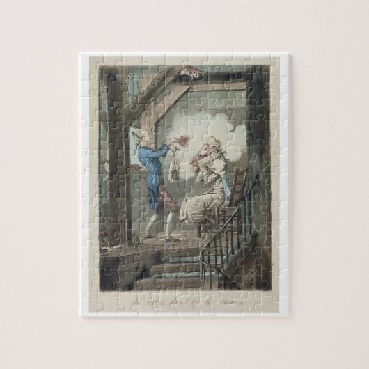 Puzzle La toilette du commis d'une mandataire, gravée par (Vertical)