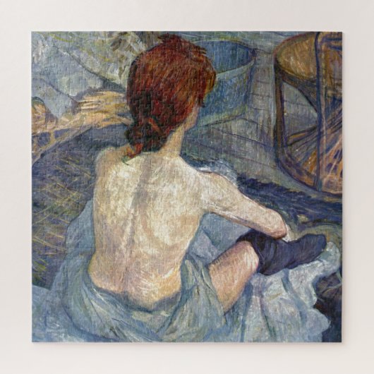 Puzzle La Toilette Rousse - Peinture Toulouse-Lautrec (Vertical)