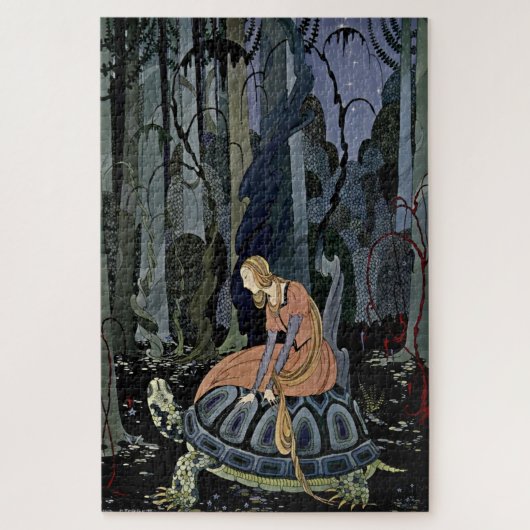 Puzzle "La Tortue noire" de Virginia Frances Sterrett (Vertical)