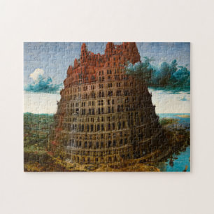 Puzzle La Tour de Babel par Pieter Bruegel l'Ancien