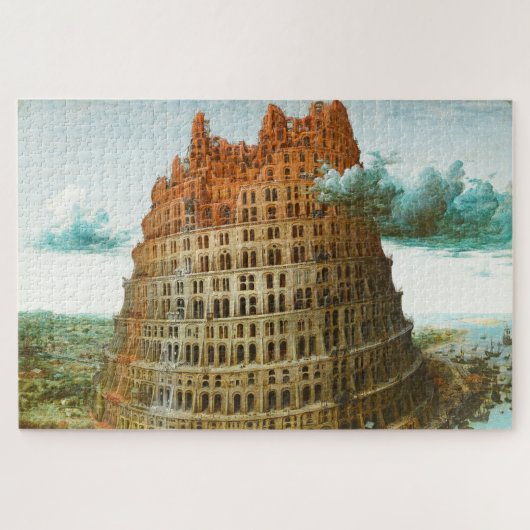 Puzzle La Tour de Babel (Rotterdam) (Horizontal)