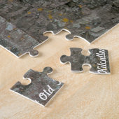 Puzzle La tour de Old Kilcullen. voeux de Noël (Côté)