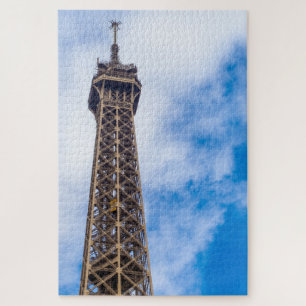 Puzzle La Tour Eiffel dans les nuages à Paris, France