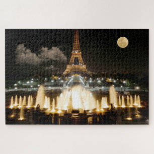 Puzzle La Tour Eiffel la nuit.