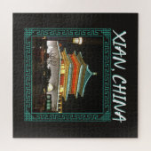Puzzle La tour Xian antique de la Chine (Horizontal)