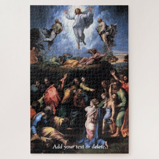 Puzzle "La Transfiguration" de Jésus-Christ, par Raphaël, (Vertical)
