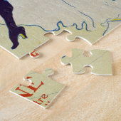 Puzzle La Troupe de Mlle Eglantine par Toulouse Lautrec (Côté)